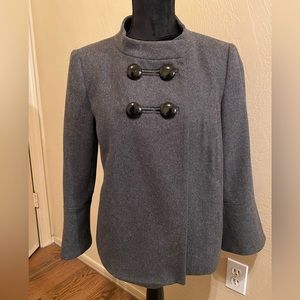 Ann Taylor Loft Gray Coat Size Small